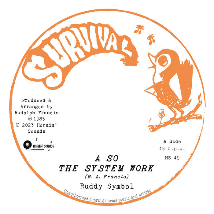 Ruddy Symbol – A So The System Work