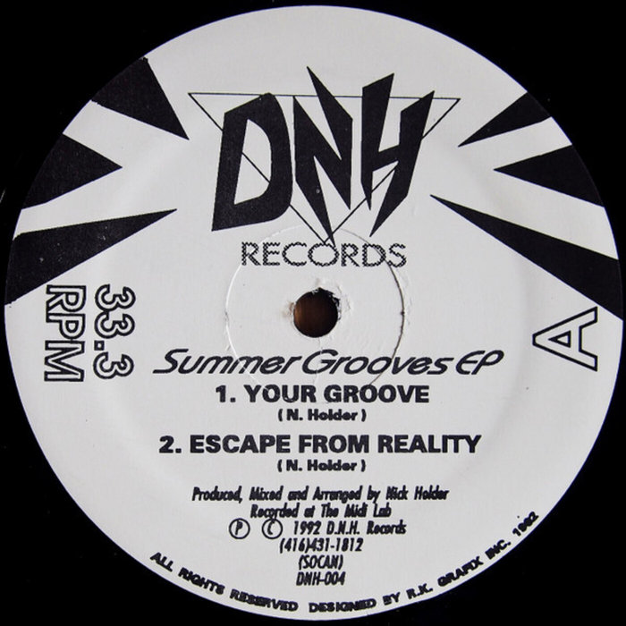 Nick Holder – Your Groove