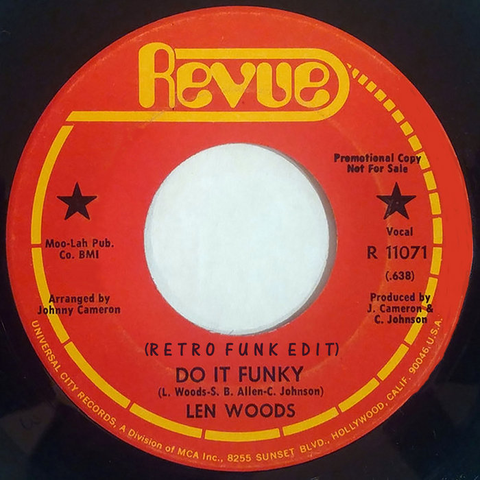Sonic Funk Foundry – Len Woods – Do It Funky (Retro Funk Edit)