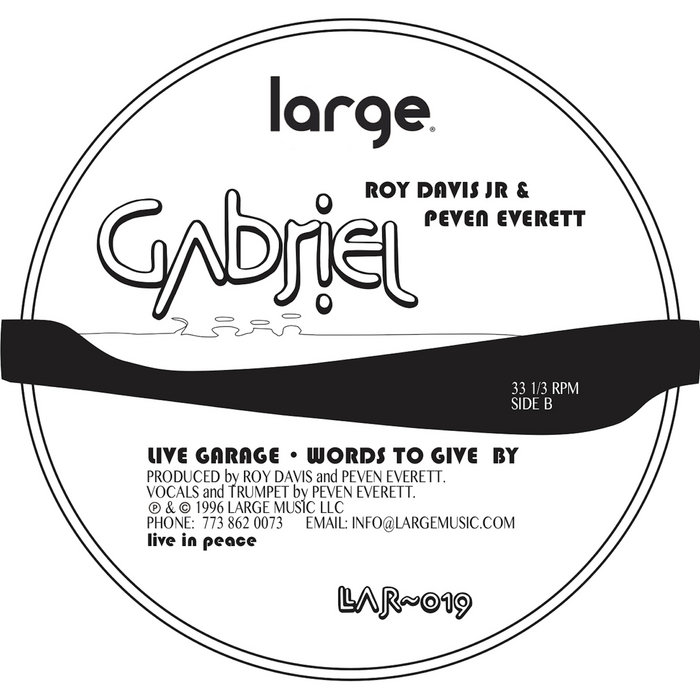 Roy Davis Jr. & Peven Everett & Peven Everett – Gabriel (Live Garage Mix)